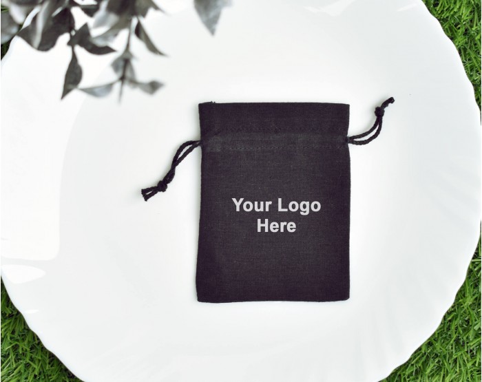 Vegan Leather Jewelry Bag Sample 1pc Branded Jewellery Bag Eco