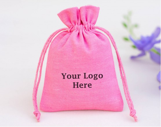 Buy Plain Cotton Pouches | Personalized Jewelry Pouches