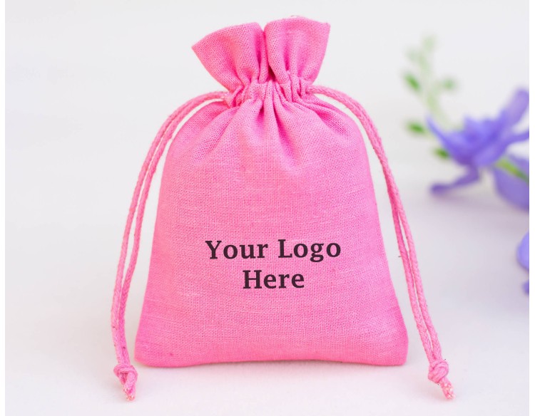 Custom Wedding Favor Gift Bags Jewelry Packaging Eco Friendly Pouches (Pack Of 100)