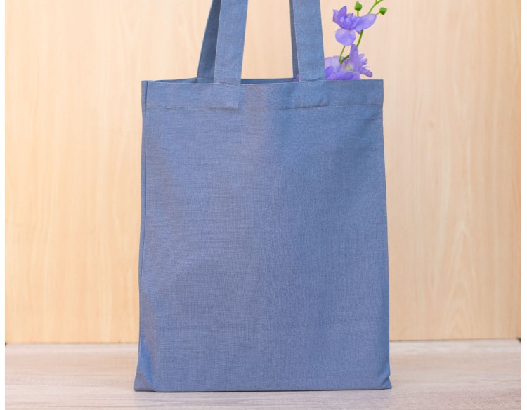 Pack of 25 Blueish Grey Cotton Tote Bags