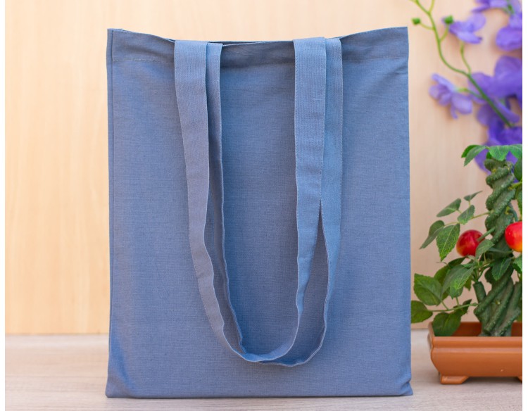 Pack of 25 Blueish Grey Cotton Tote Bags