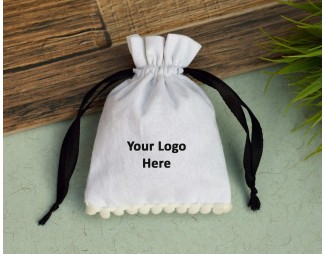 Eco-Friendly Wedding Favor Custom Shipping Bag Personalize Drawstring Bag With Logo