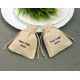 Personalized Cotton Pouch With Drawstring For Jewelry Packaging, Wedding Favor Bags, Jewelry Bag